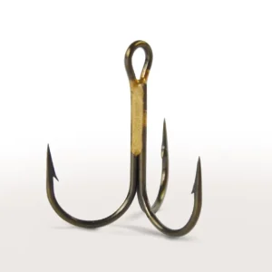 05 Haken VMC 9649 Dreifach rund Bronze Geprüft