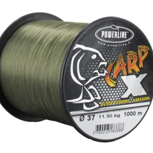 Nylon angelschnur Powerline Carp X Kaki 1200 m 31/100 - 8,9 kg Rabatt