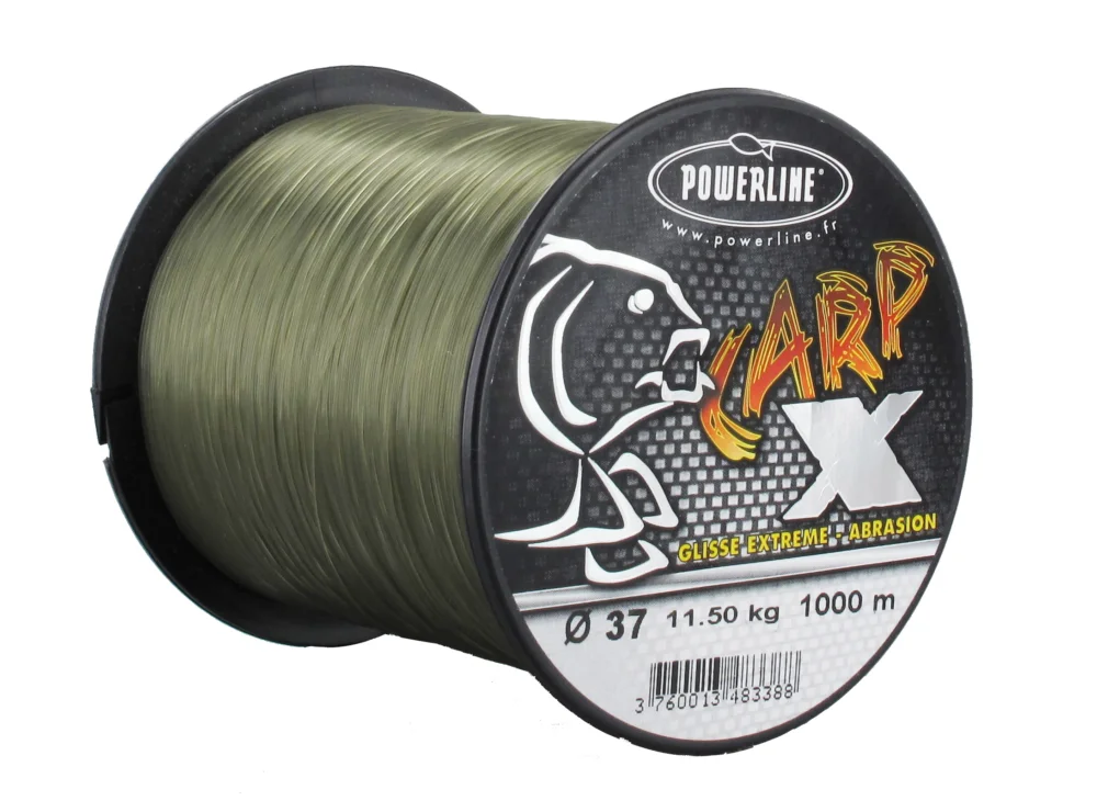 Nylon angelschnur Powerline Carp X Kaki 1200 m 31/100 - 8,9 kg Rabatt