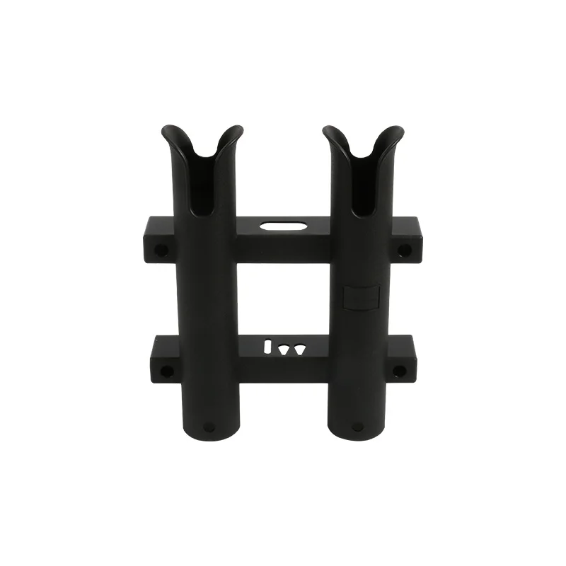 Neue Kollektion Schwarze PVC-Tür Angelrute von Seanox - 2 Rohre