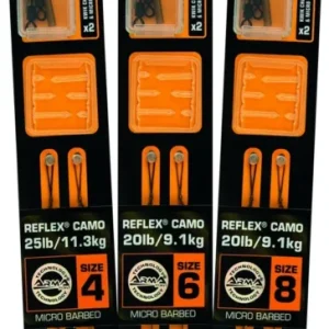 FOX Edges Wide Gape Beaked PVA Ready Rigs - 25lb Size 4 Bestseller