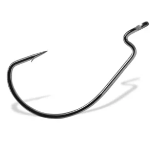 Abverkauf VMC 7317BN 2/0 Texan 2X Strong Wide Gap 5St. Black Nickel