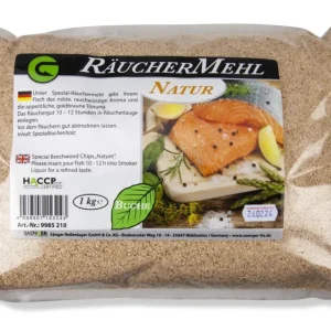 SÄNGER Räuchermehl Buchenholz 1kg Neue Kollektion