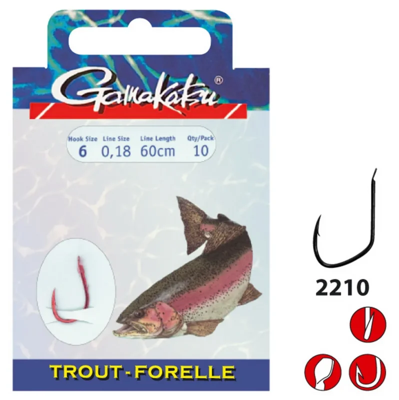 Abverkauf GAMAKATSU G-2210R Trout 120cm 4 0,25mm