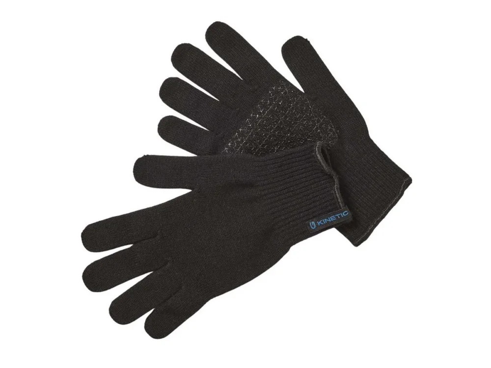 Nur Heute KINETIC Merino Wool Glove One Size Black, Wollhandschuhe