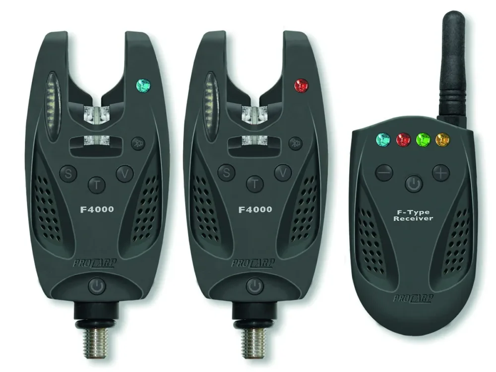 CORMORAN Pro Carp F-4000 Funkbissanzeiger-Komplettset 2+1P Bestseller