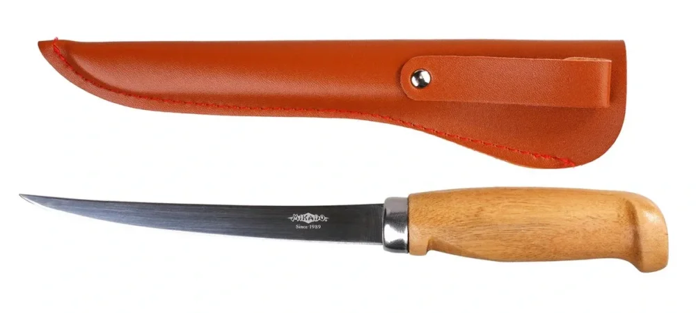 MIKADO Fischermesser - Zum Filetieren Klinge 6 Zoll - 1st Sichere Zahlung