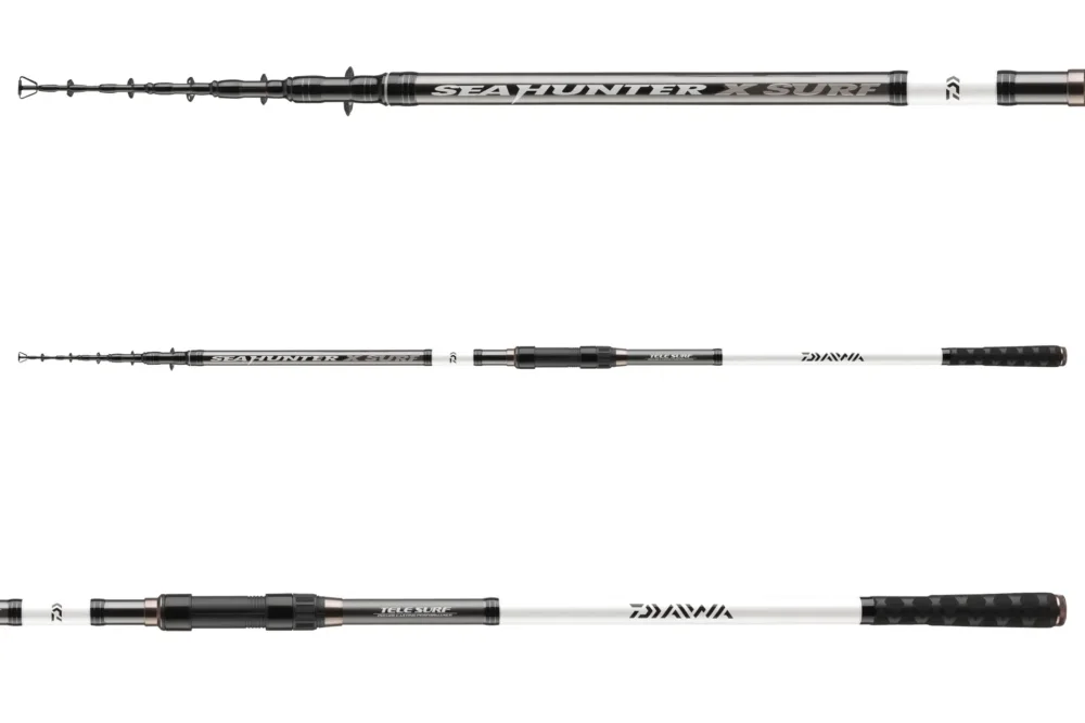 DAIWA Seahunter X Tele Surf 396MH 6tlg 60-180g 3.90m Billig