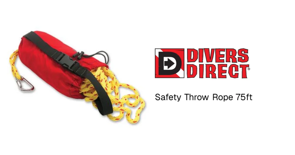 Safety Throw Rope 75ft Highlight