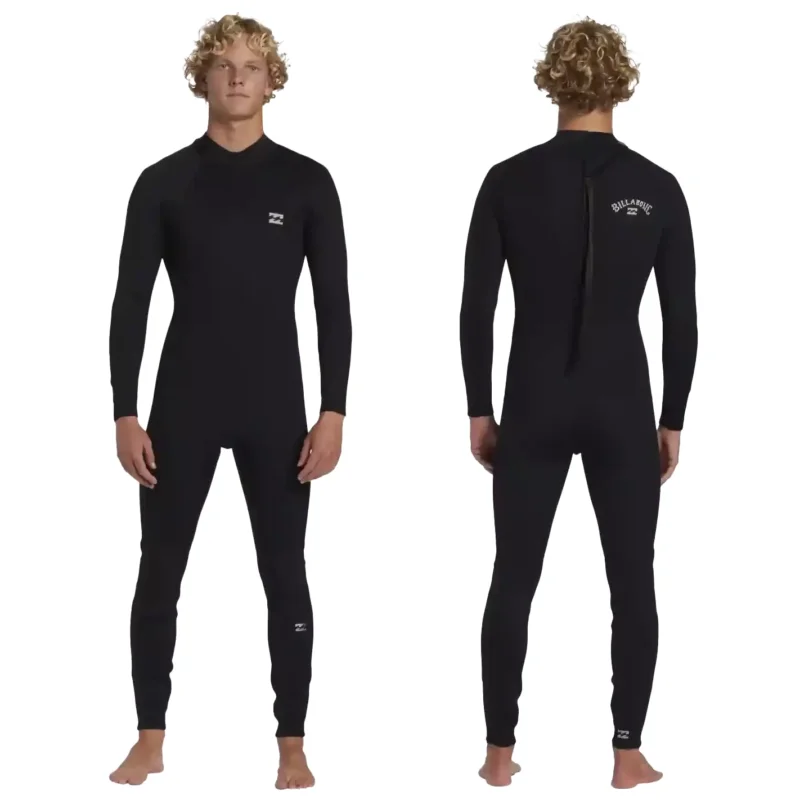 Aktuell Neopren von Billabong Foil 3/2mm BZ Flat Lock Black