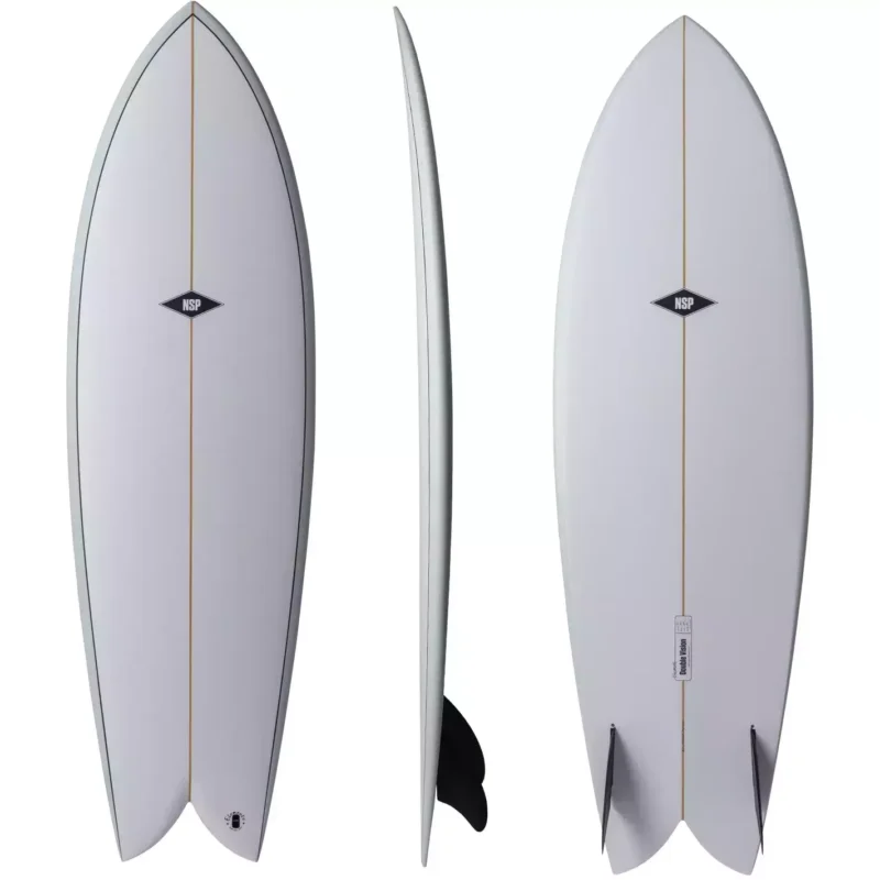 Surfboard NSP Double Vision Blue Powder Elements Sofort Bestellen