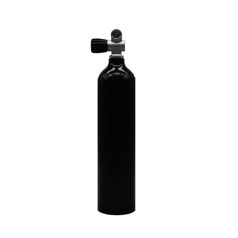 Argonflasche MES ALU 2L mit Ventil Handrad links Must-Have