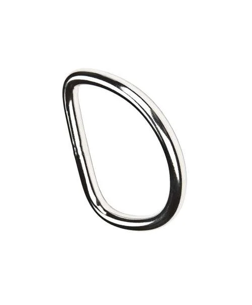 Begrenztes Angebot xDEEP D-Ring gerade (6 mm dick)