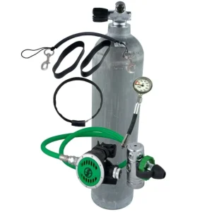 Bestseller 80 cft Stage Komplettset o2 clean, mit Scubatech Regler