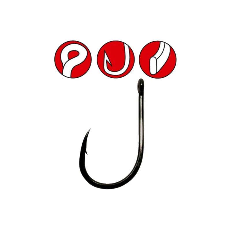 Ausverkauf Gamakatsu Einzelhaken Power Carp Gr. 16