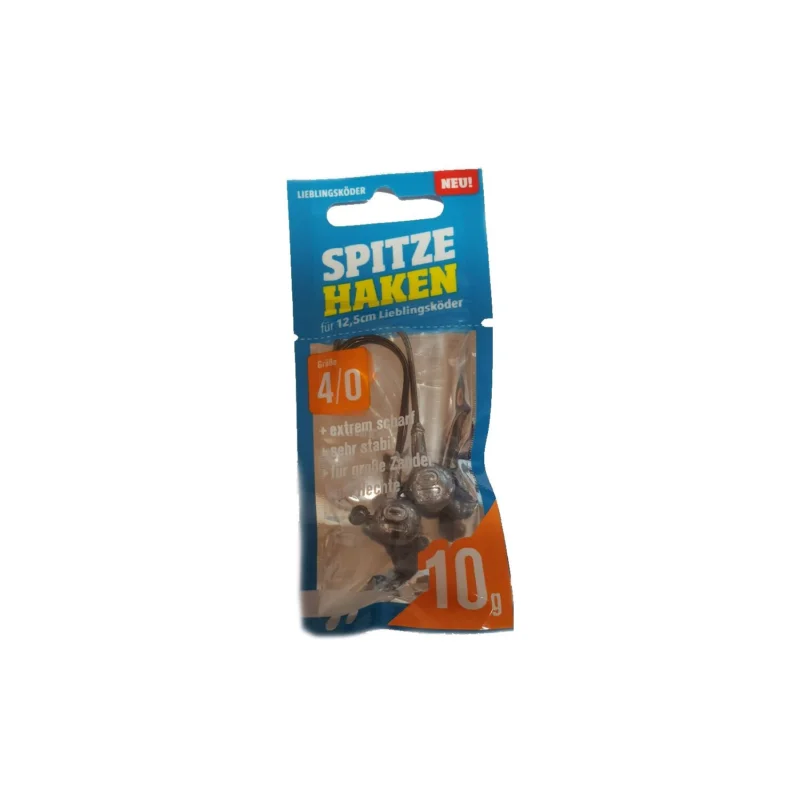 Aktuell Lieblingsköder Spitze Haken Jigköpfe Gr.4/0 6,0g 2 Stück